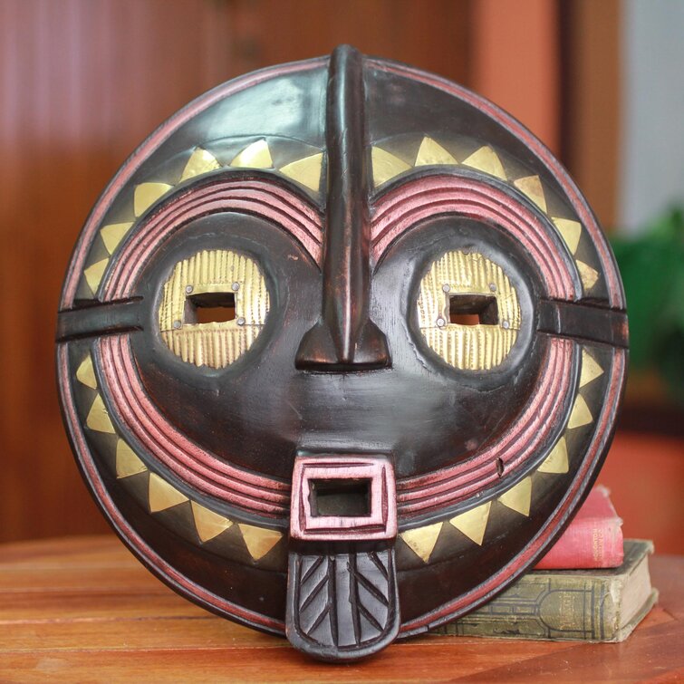 Handmade high quality African Wood Wall Mask